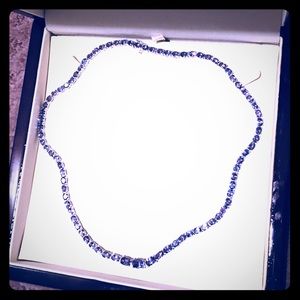 30 CT authentic w/ appraisal Tanzanite necklace.